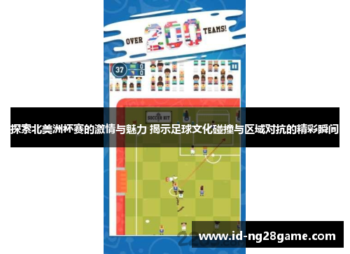 探索北美洲杯赛的激情与魅力 揭示足球文化碰撞与区域对抗的精彩瞬间